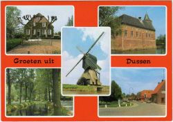 Kaart van Dussen