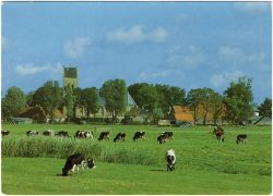 Kaart van Friesland