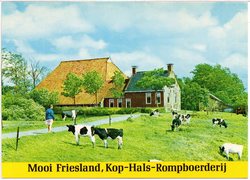 Kaart van Friesland