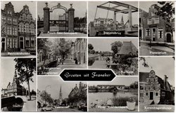 Kaart van Friesland Kaart van Friesland