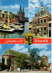 Kaart van Friesland