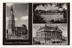 Kaart van Groningen