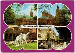 Kaart van Groningen