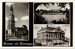 Kaart van Groningen