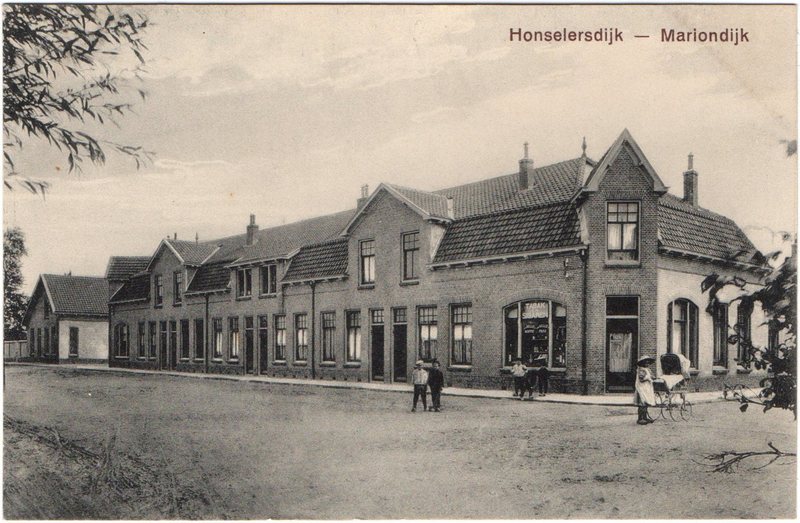 Kaart van Honselersdijk