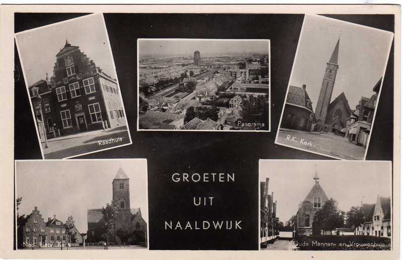 Kaart van Naaldwijk