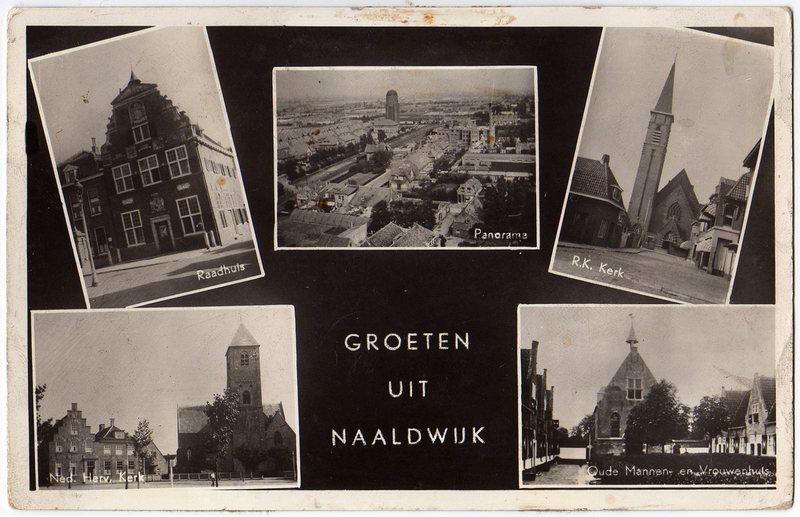 Kaart van Naaldwijk