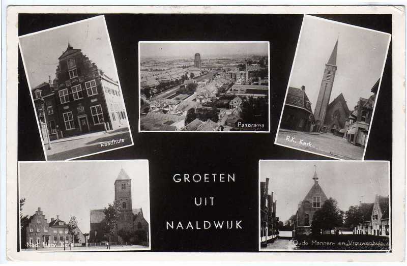 Kaart van Naaldwijk