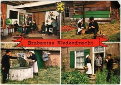 Kaart van Noord-Brabant