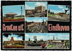 Kaart van Noord-Brabant