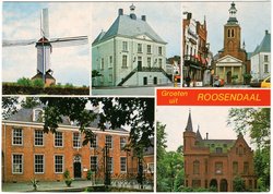Kaart van Noord-Brabant