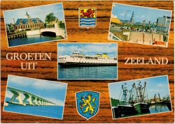 Kaart van Zeeland Kaart van Zeeland