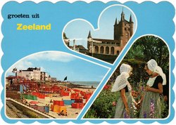 Kaart van Zeeland Kaart van Zeeland