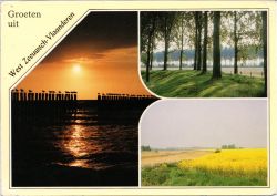 Kaart van Zeeland Kaart van Zeeland