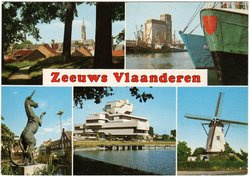 Kaart van Zeeland Kaart van Zeeland