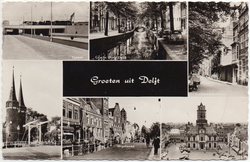 Kaart van Zuid-Holland