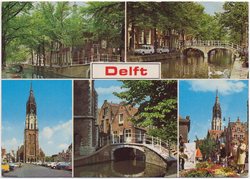 Kaart van Zuid-Holland