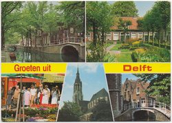 Kaart van Zuid-Holland