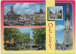 Kaart van Zuid-Holland