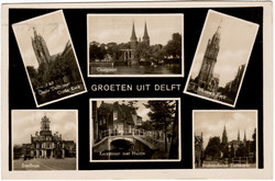 Kaart van Zuid-Holland