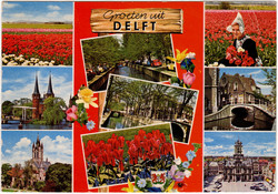 Kaart van Zuid-Holland