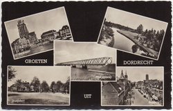 Kaart van Zuid-Holland