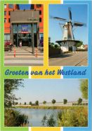 Kaart van Zuid-Holland